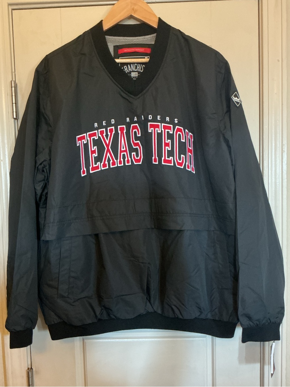 Texas Tech Red Raiders Franchise Club Members Windshell V-Neck Pullover Jacket